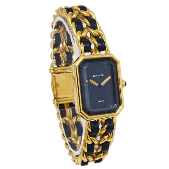 Chanel Premiere Watch Gold #XL C.M.04123 141146